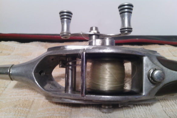 Vintage Hurd Super Caster Rod Reel Antique Pole Combo